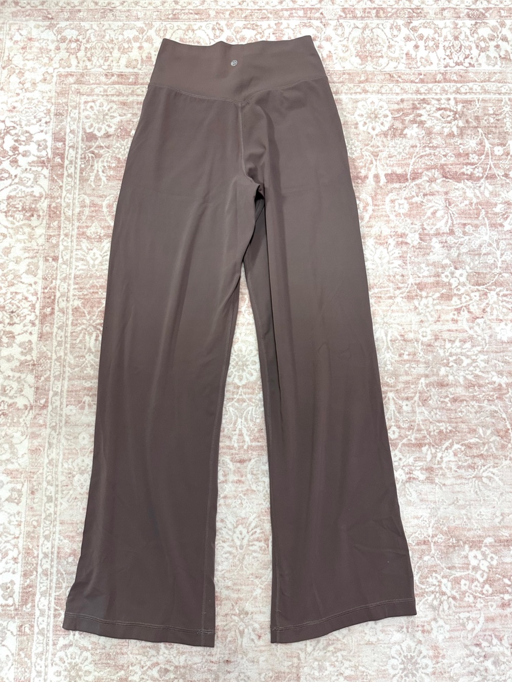 NWOT 🩶 High Waisted Taupe Track Pants - 31” Inseam - Picture 4 of 8